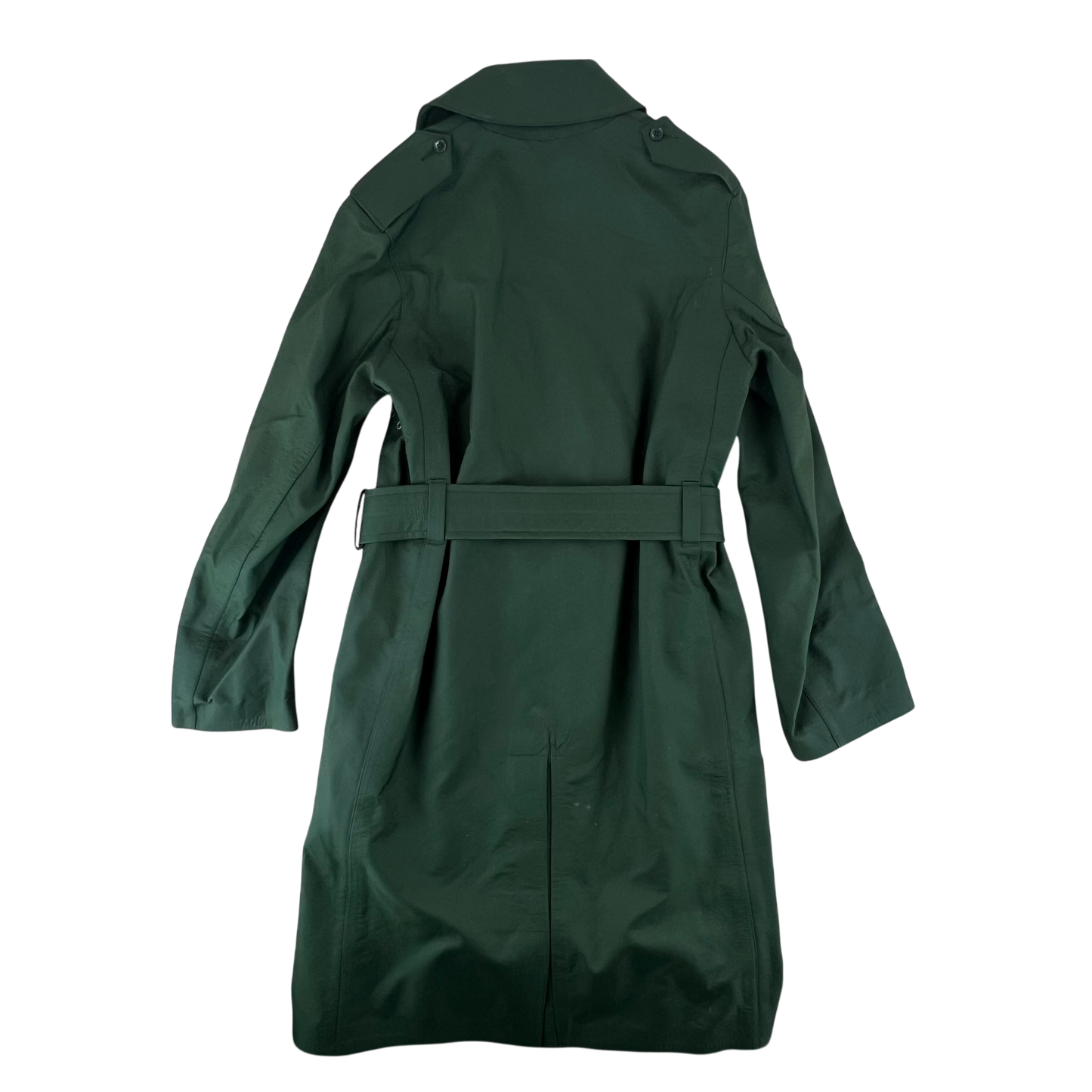 British Army / Royal Canadian Army 80's RCMP Green Mackintosh Raincoat - Medium