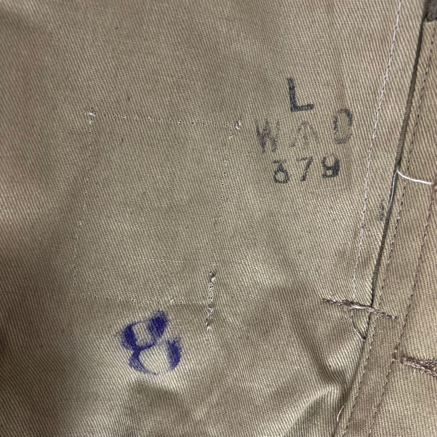 British Army 50s Khaki Ike 1949 Pattern Battle Dress Jacket - Medium SIZE 8