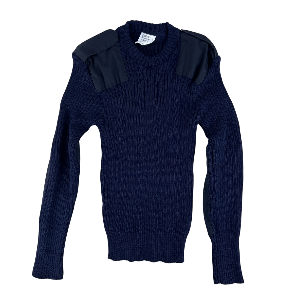 British Royal Navy Wool Crew Neck Pullover Jersey Jumper - Medium 94cm