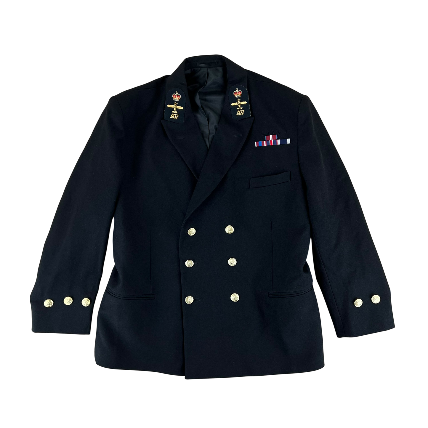 British Royal Navy Officer's No 1B Class 1 Dress Jacket - Large