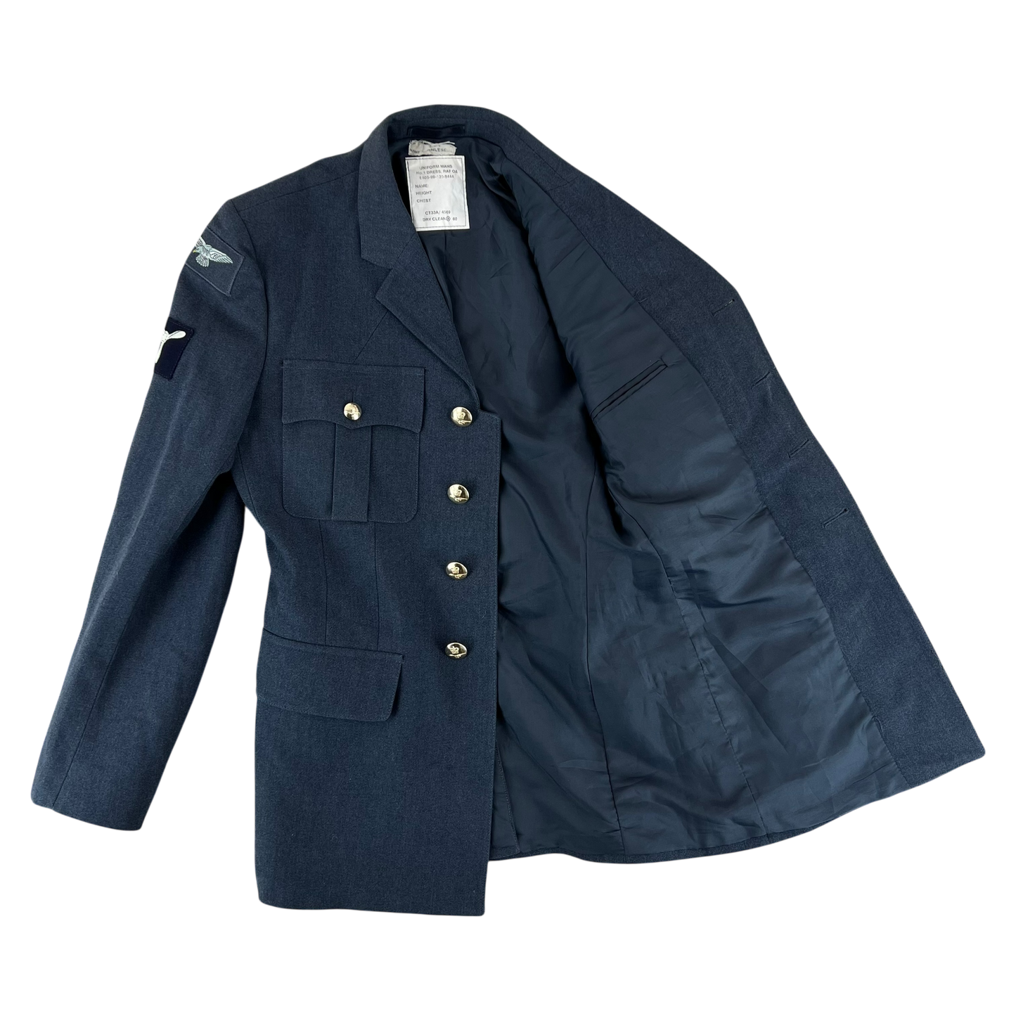 British Royal Air Force No. 1 O.A. Dress Jacket - Medium 96R