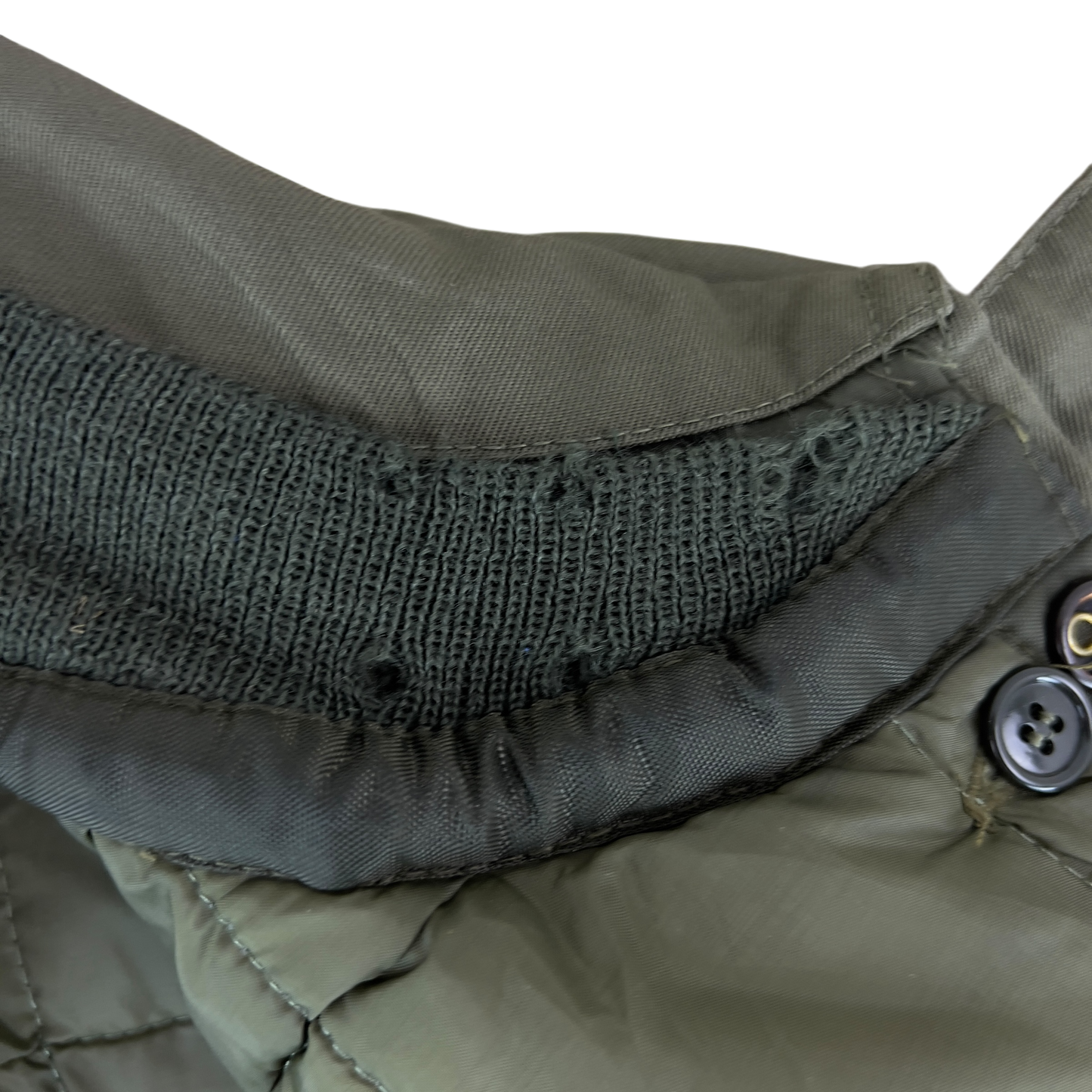Italian Army Roma 75 Olive Green Drab Parka w/ Winter Liner - Large