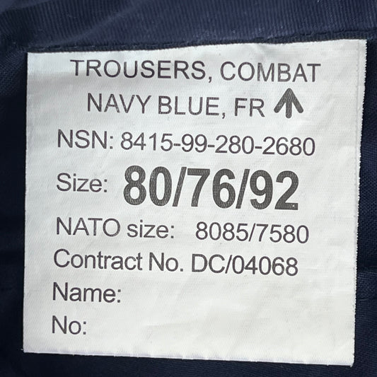 British Royal Navy Combat Trousers - W30 L30