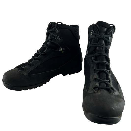 British Army AKU Black Combat Boots - Size 10M
