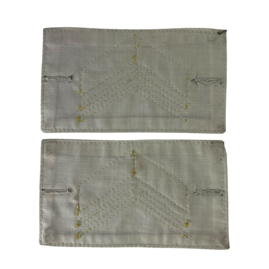 Finnish Army M91 Camo Pair of Sergeant Rank Cuff Tabs