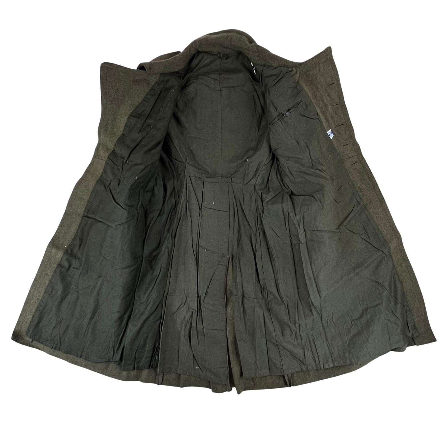 Bulgarian People's Army Khaki Wool Greatcoat - Medium
