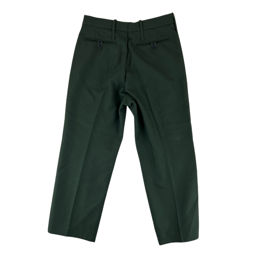 British Army Barrack Dress Green Trousers - W30 L27.5