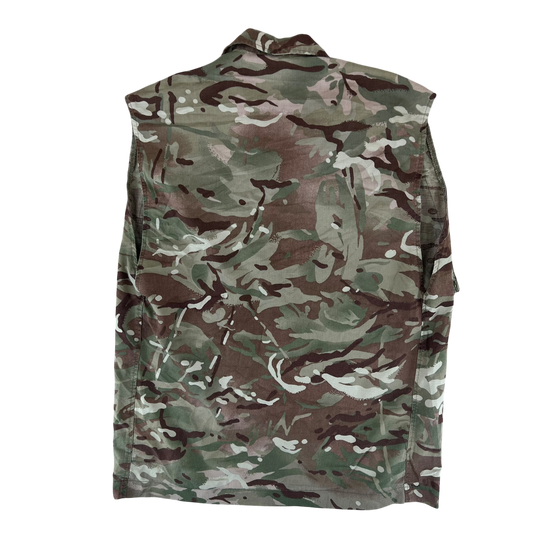 British Army MTP Camouflage Field Tailored Barracks Shirt / Vest - Medium