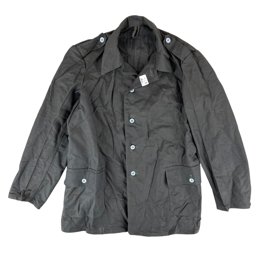 Swedish Army M40 "Grötrock" Brown Work Jacket - Medium