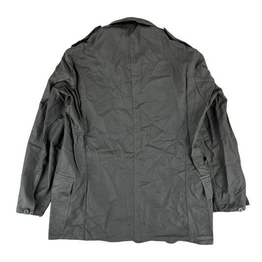 Swedish Army M40 "Grötrock" Brown Work Jacket - Large