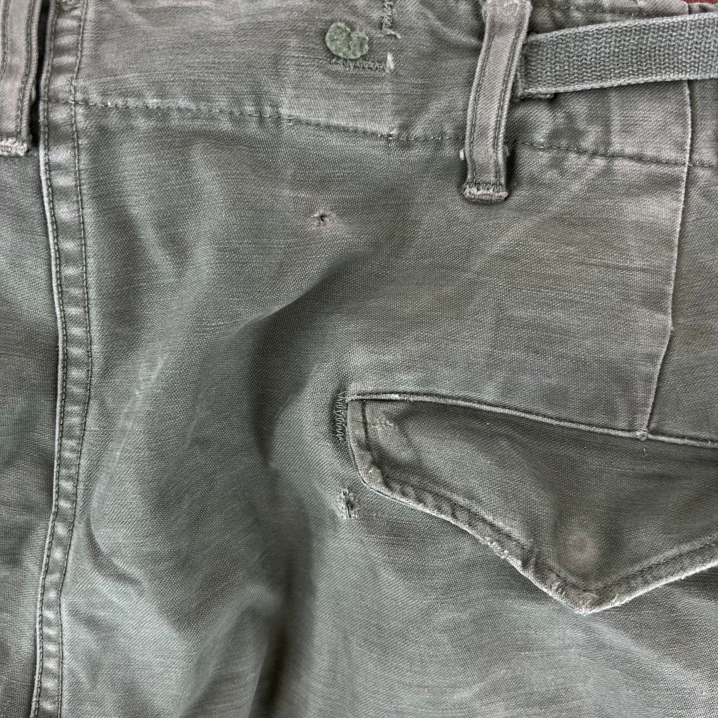 US Army M51s Olive Green Combat Trousers - W36 L31