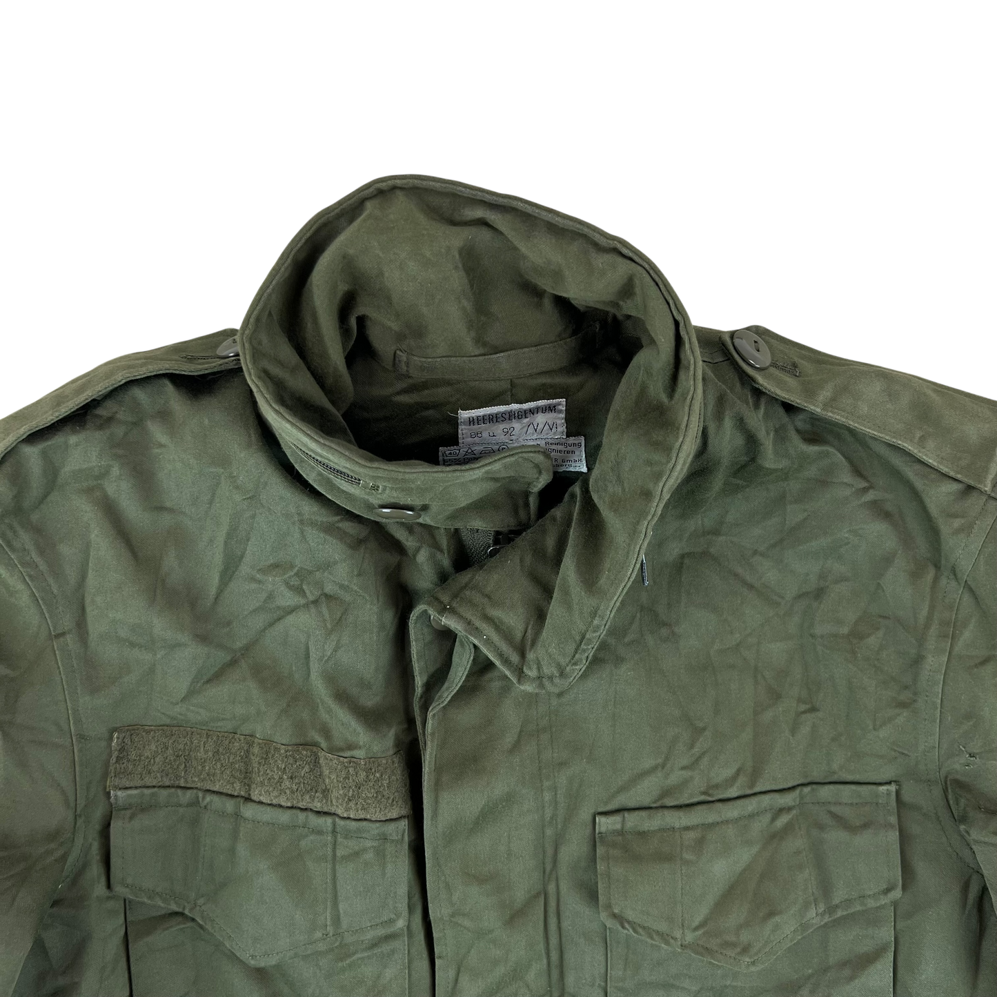 Austrian Army Olive Drab M65 Alpine Jacket - Medium 88-92 V/VI