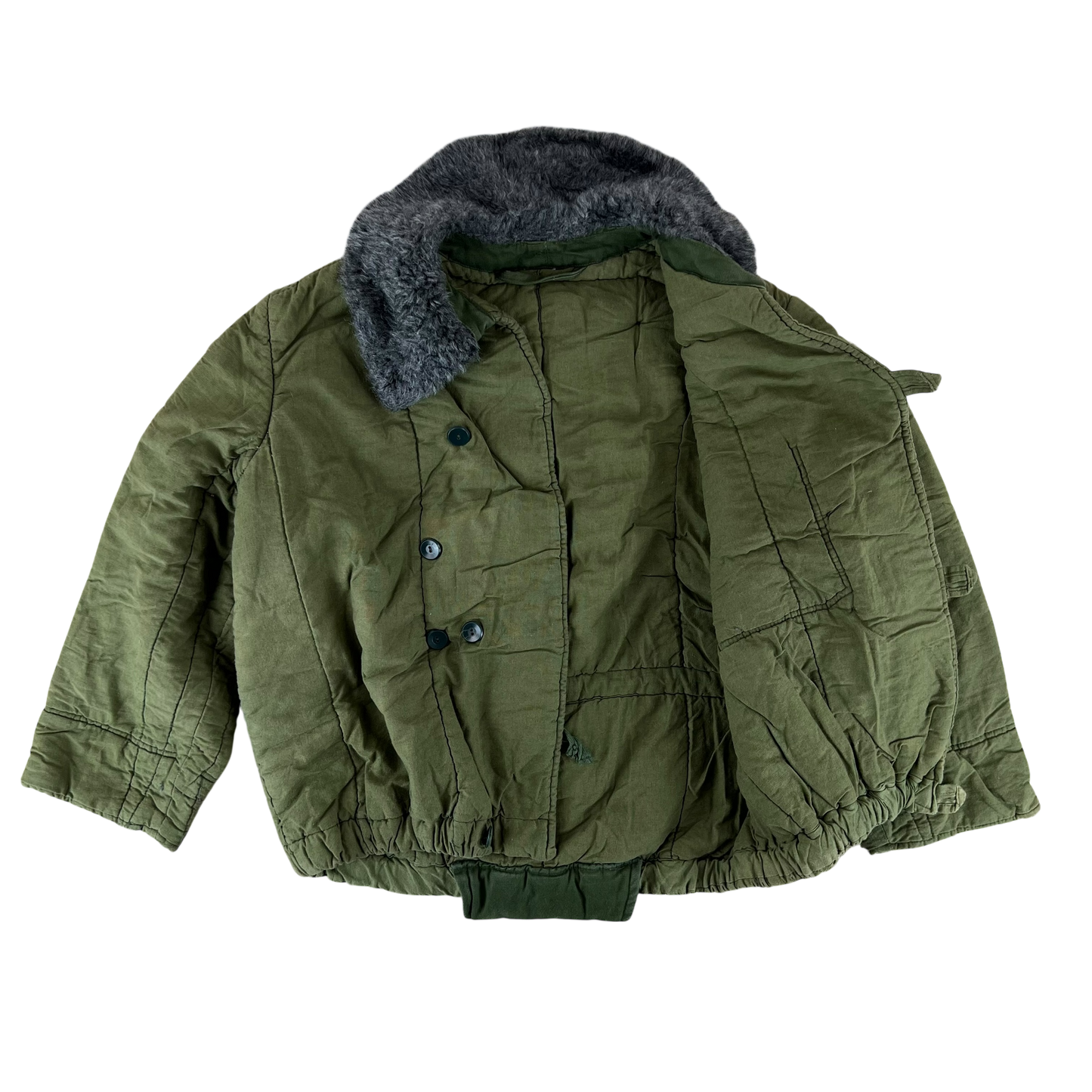 Hungarian People's Army Cold Weather "Tank" Jacket Liner - Medium