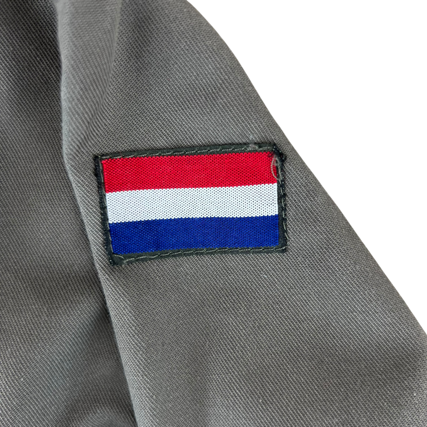Dutch Air Force Field Shirt Jacket Grey Long Sleeve - Medium