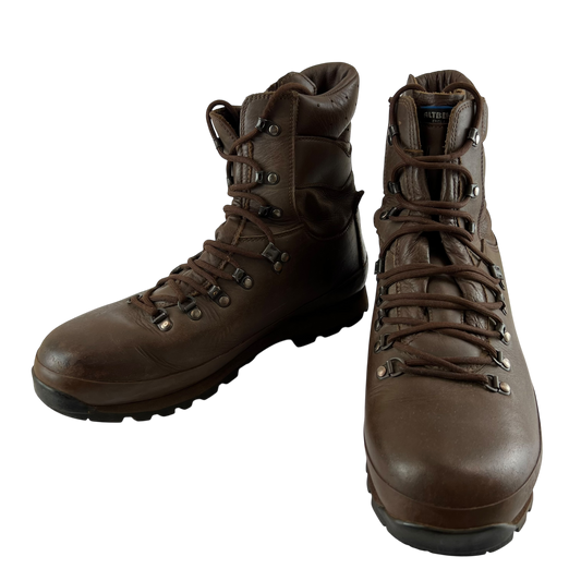 British Army Altberg Defender Brown Combat Boots - Size 12M