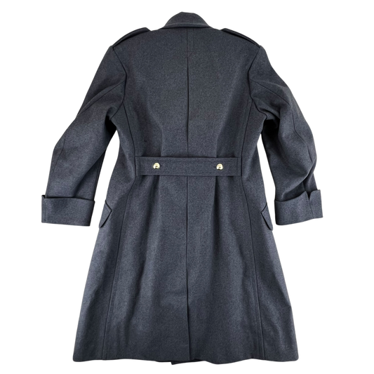 British RAF Officer's & WO's Blue Grey Wool Greatcoat - Large 176/108
