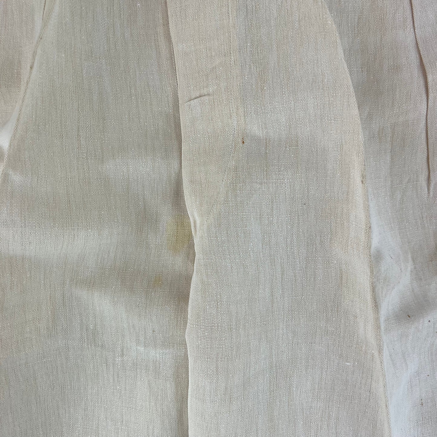 British Merchant Navy 50s Tropical Cream Trousers - W36 L31
