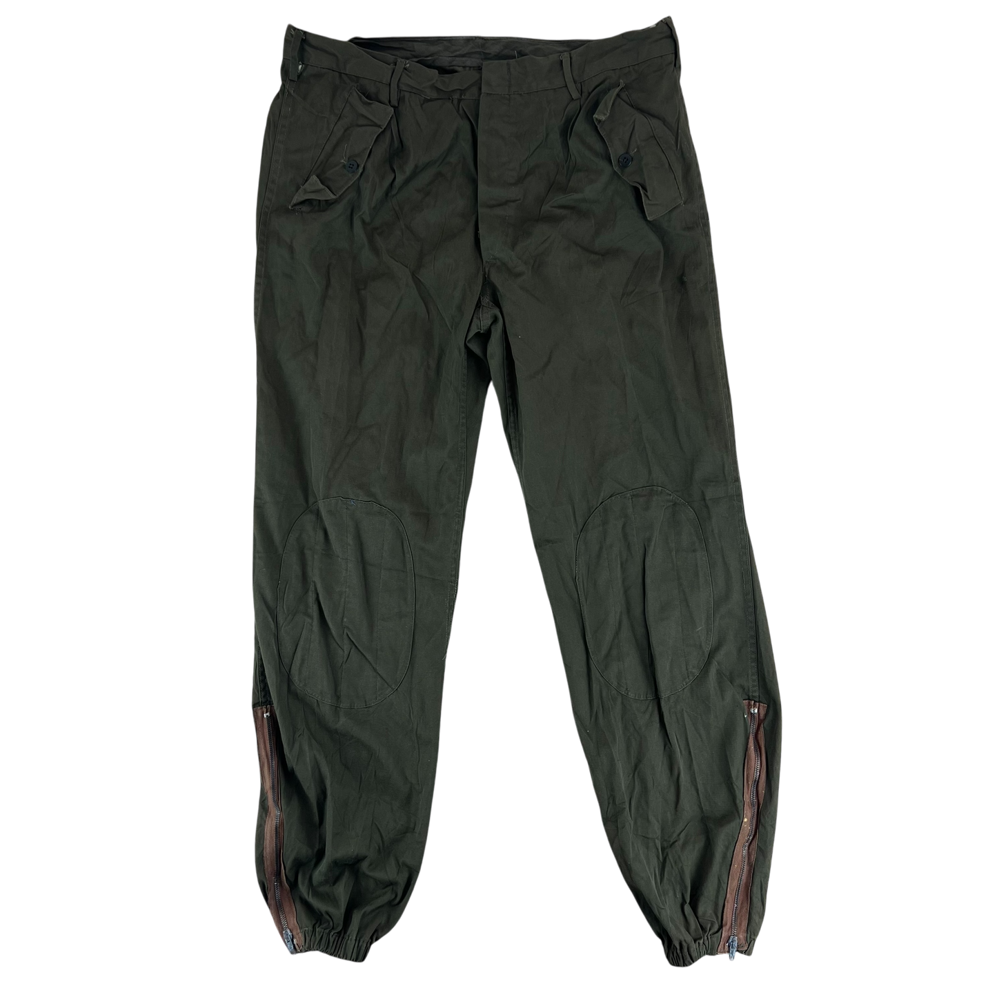 Italian Army Olive Drab Roma 75 Trousers - W36 L30.5