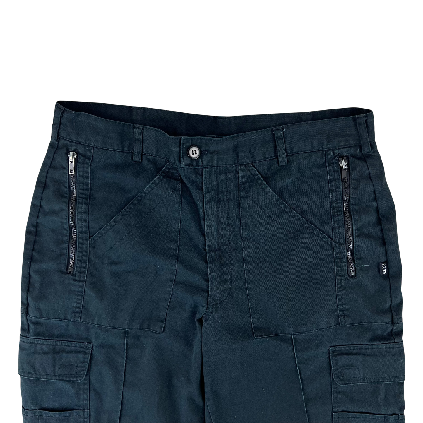British Police MoD Black Utility Trousers - W35 L29.5