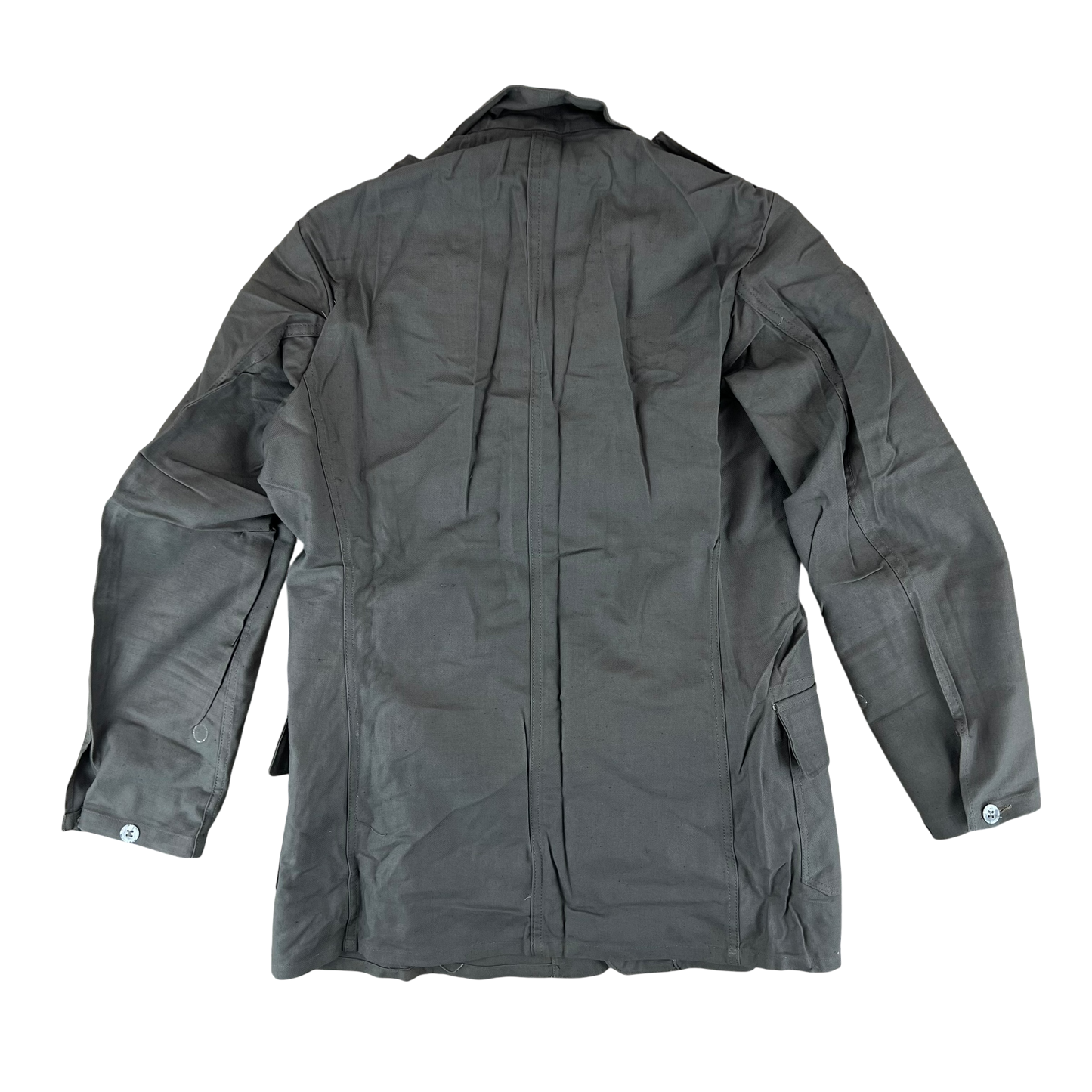 Swedish Army M40 "Grötrock" Brown Work Jacket - Medium