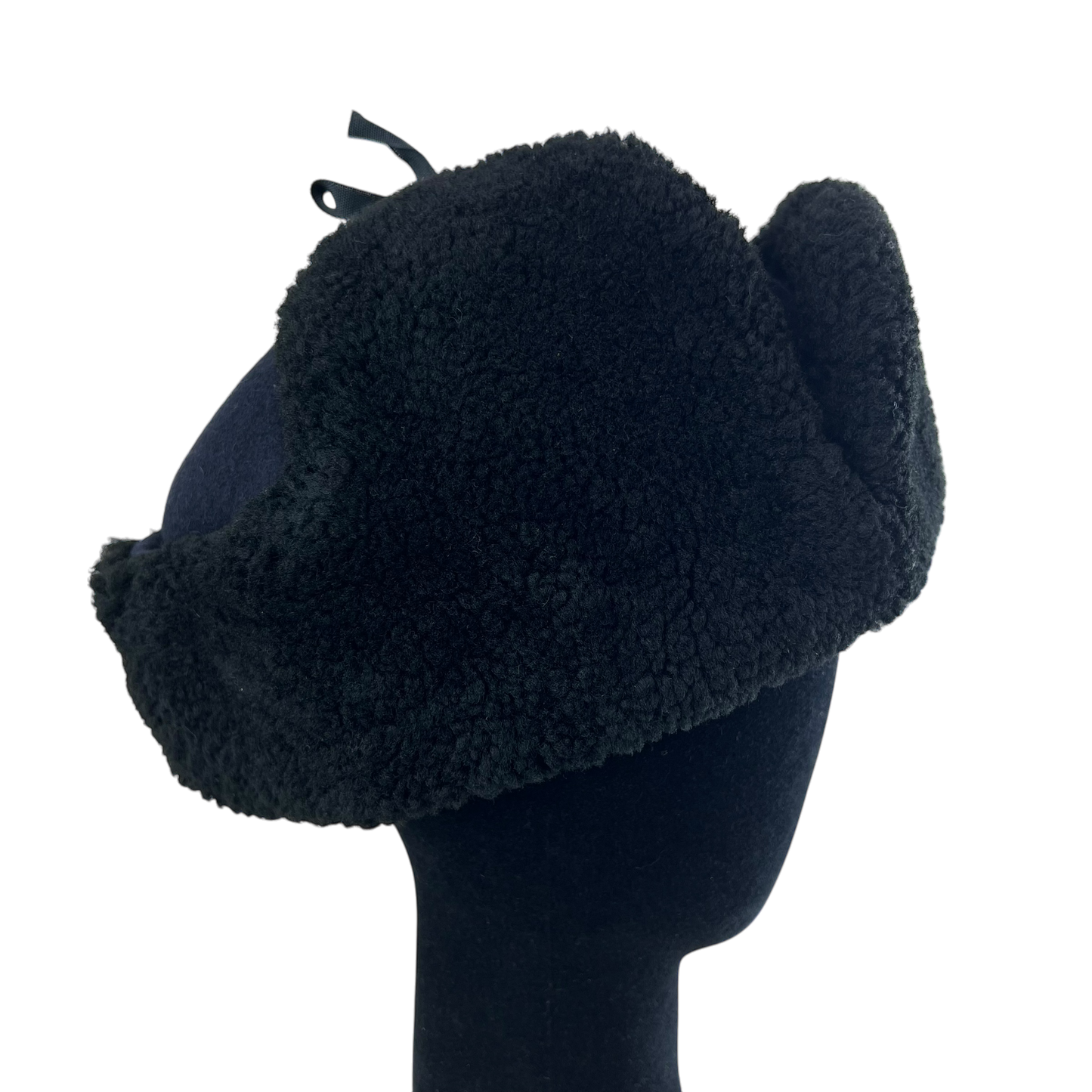 Finnish Air Force Faux Fur Ushanka Hat - Medium