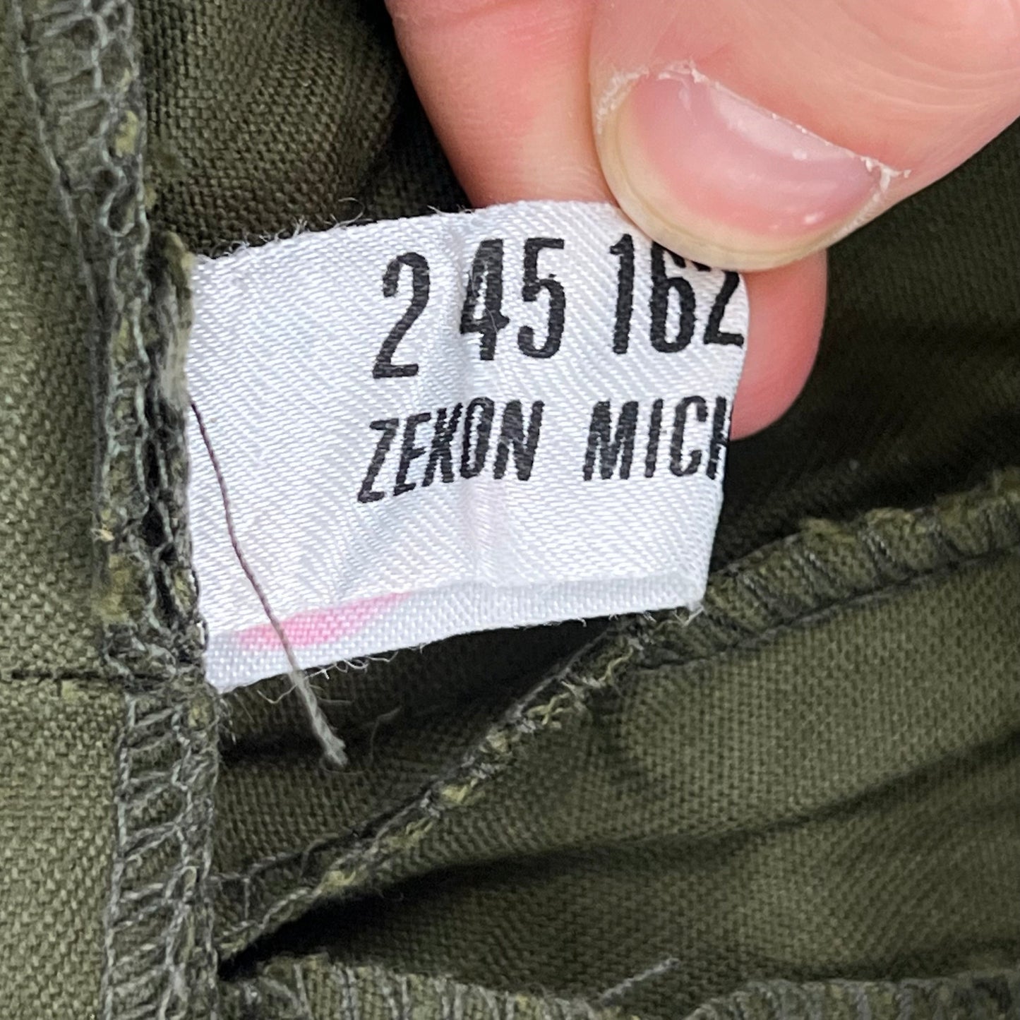Czechoslovak Army M85 Women's Olive Green Trousers - W28 L30.5