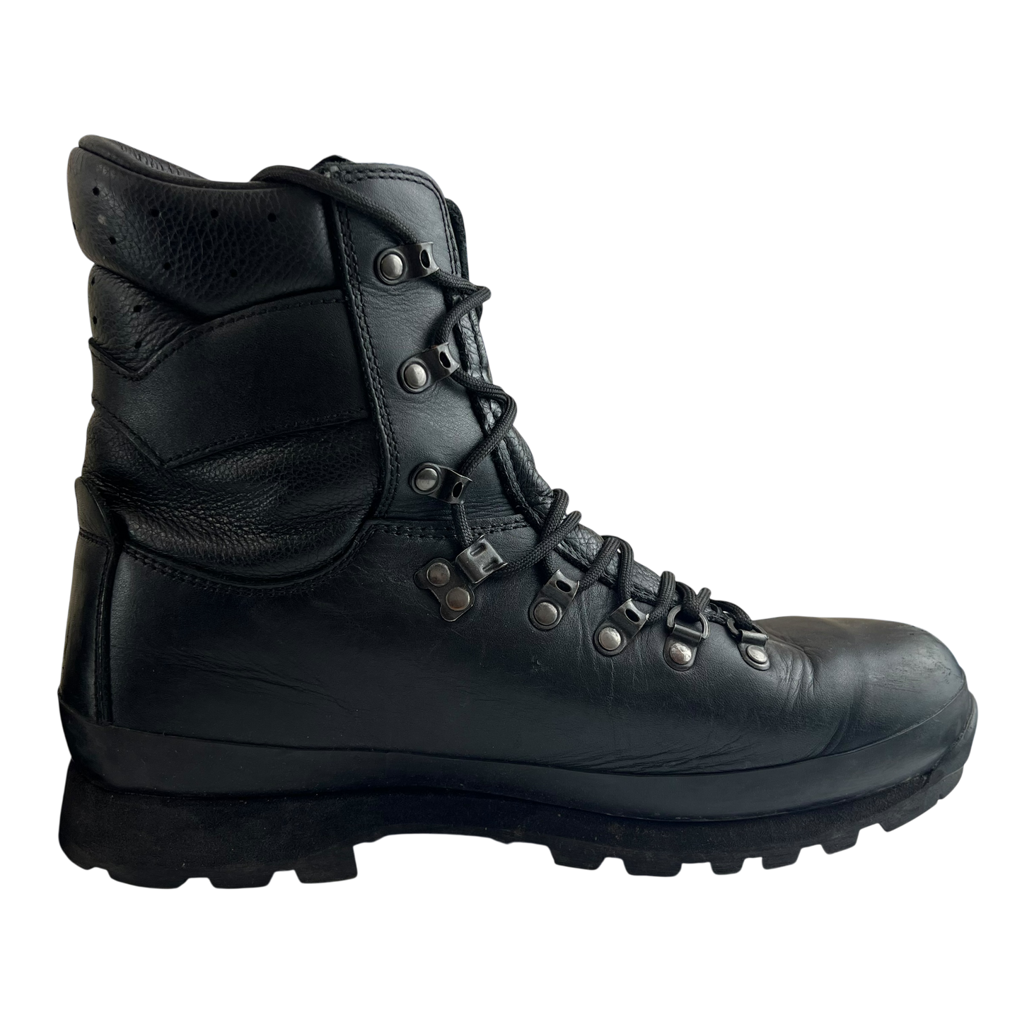 British Army Altberg Defender Black Combat Boots - Size 10M