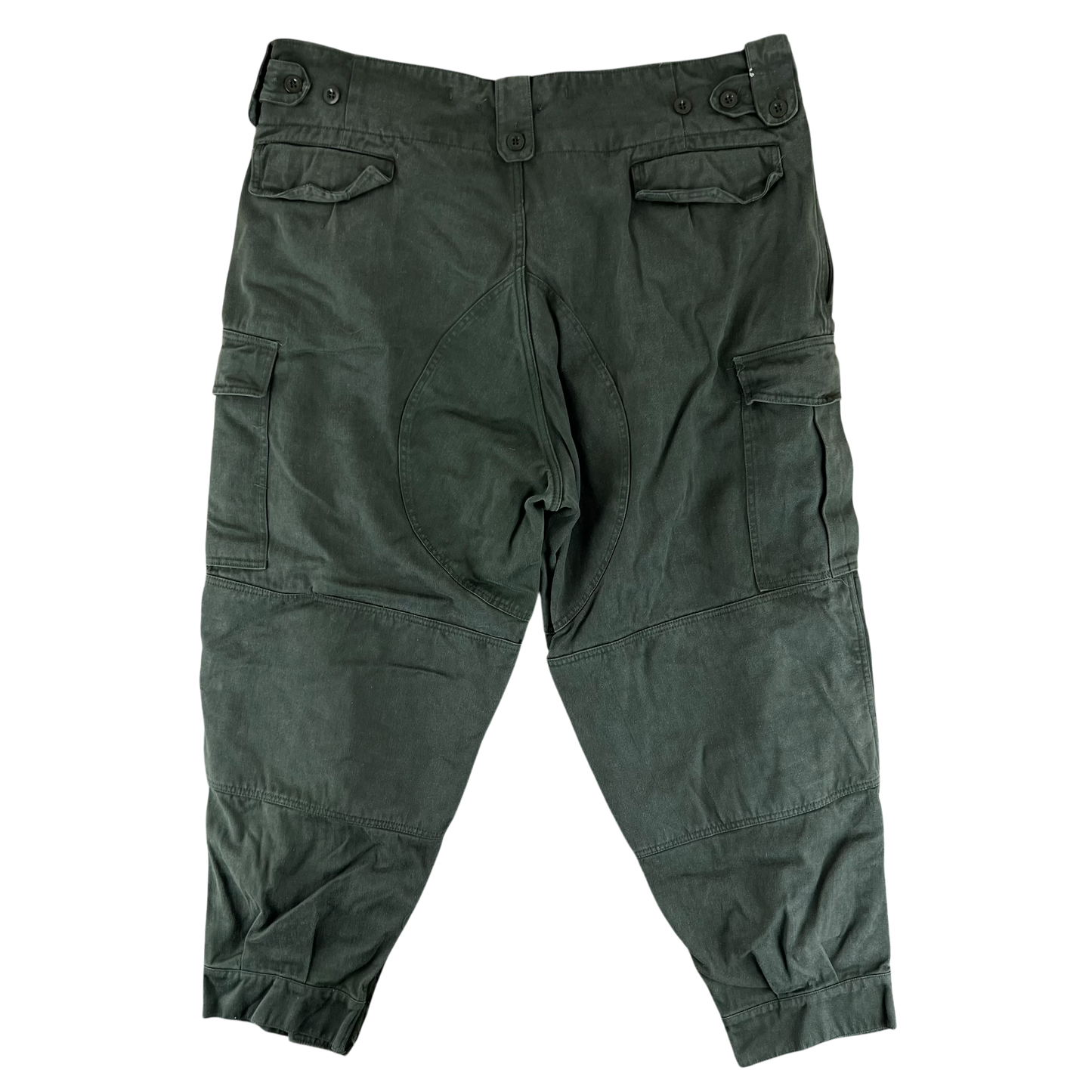 Belgian Army M64 Olive Green Trousers - W45 L27