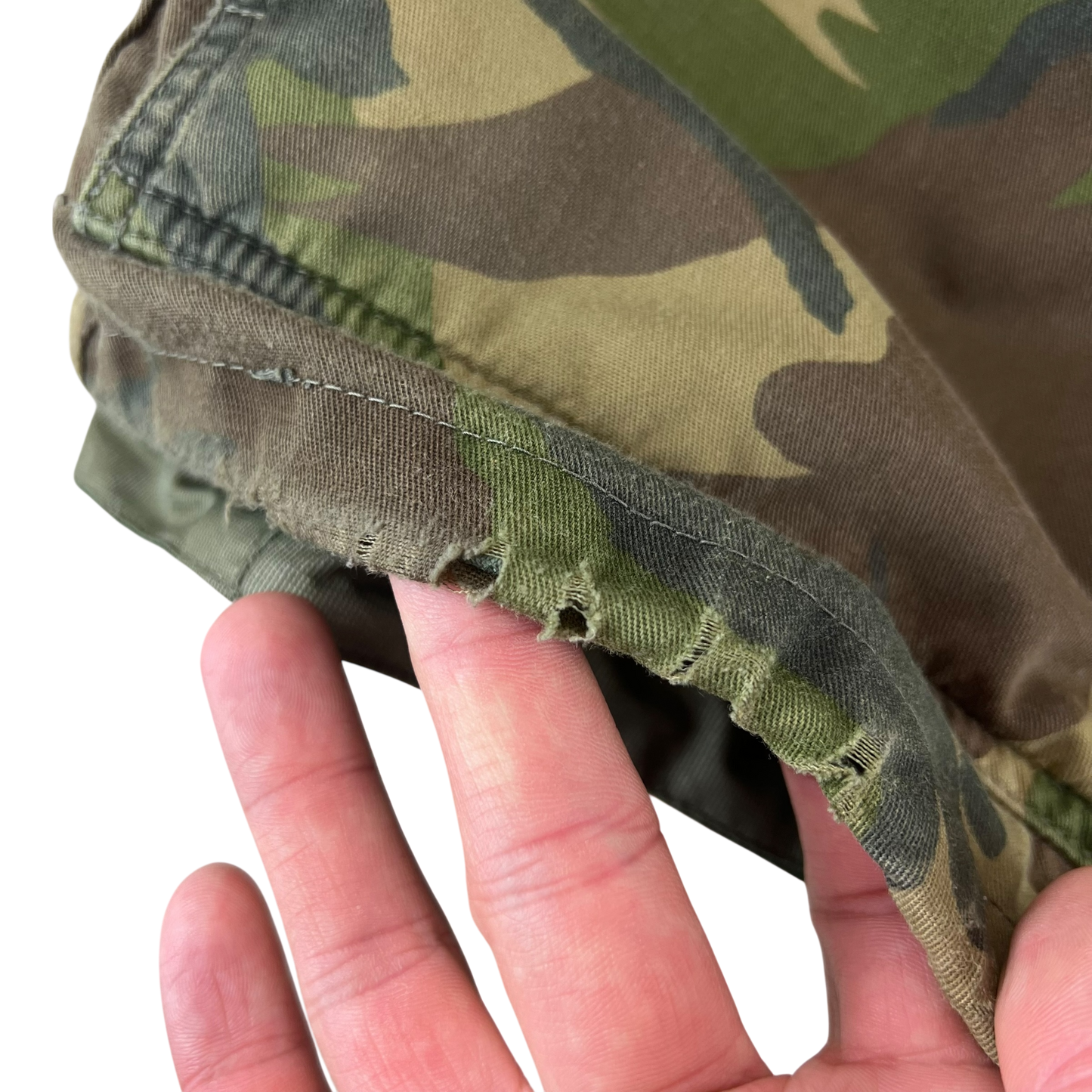 Dutch Army M93 DPM Woodland Camouflage Combat Jacket w/ Waterproof Liner - Large