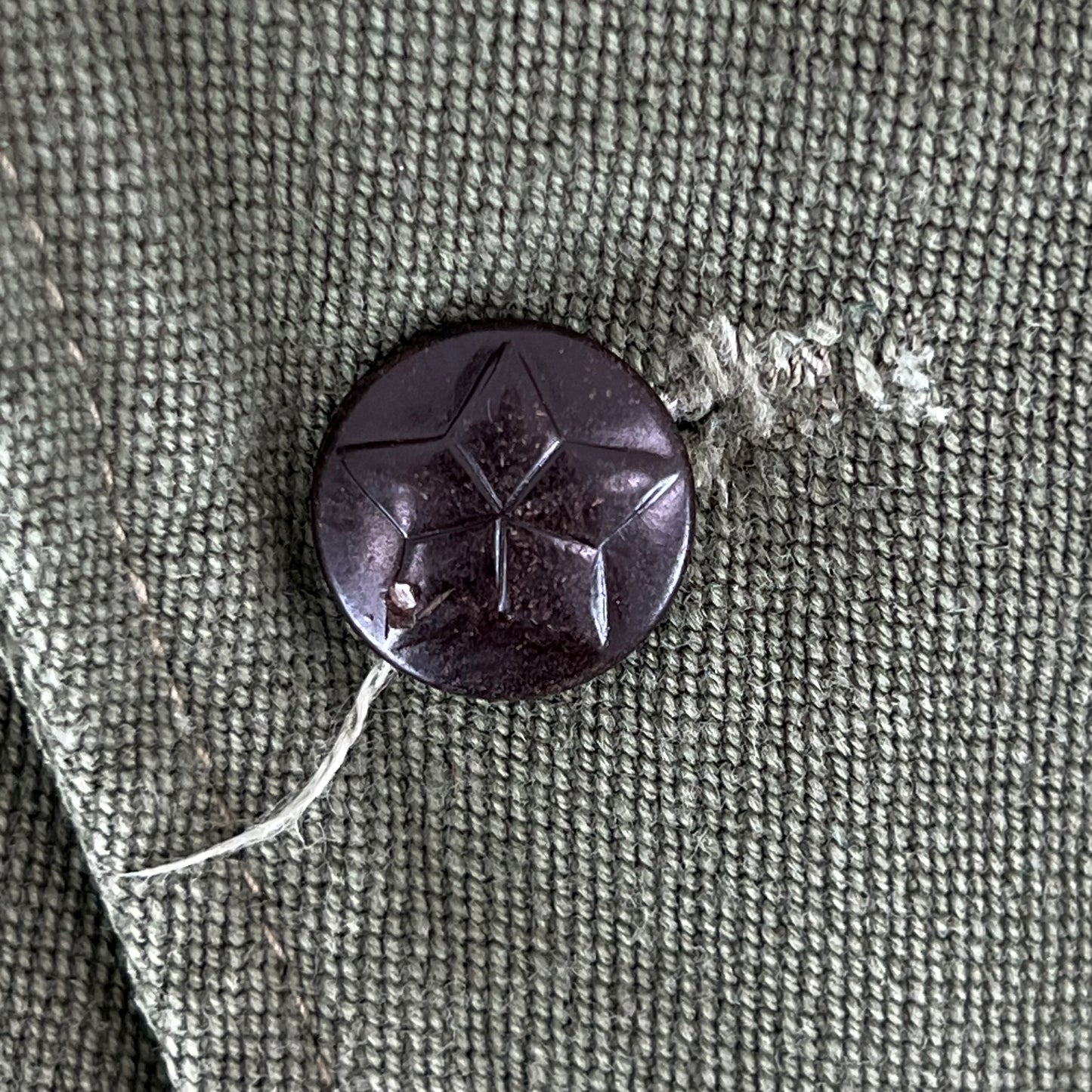 Bulgarian People's Army Olive Green Cossack Shirt - Medium