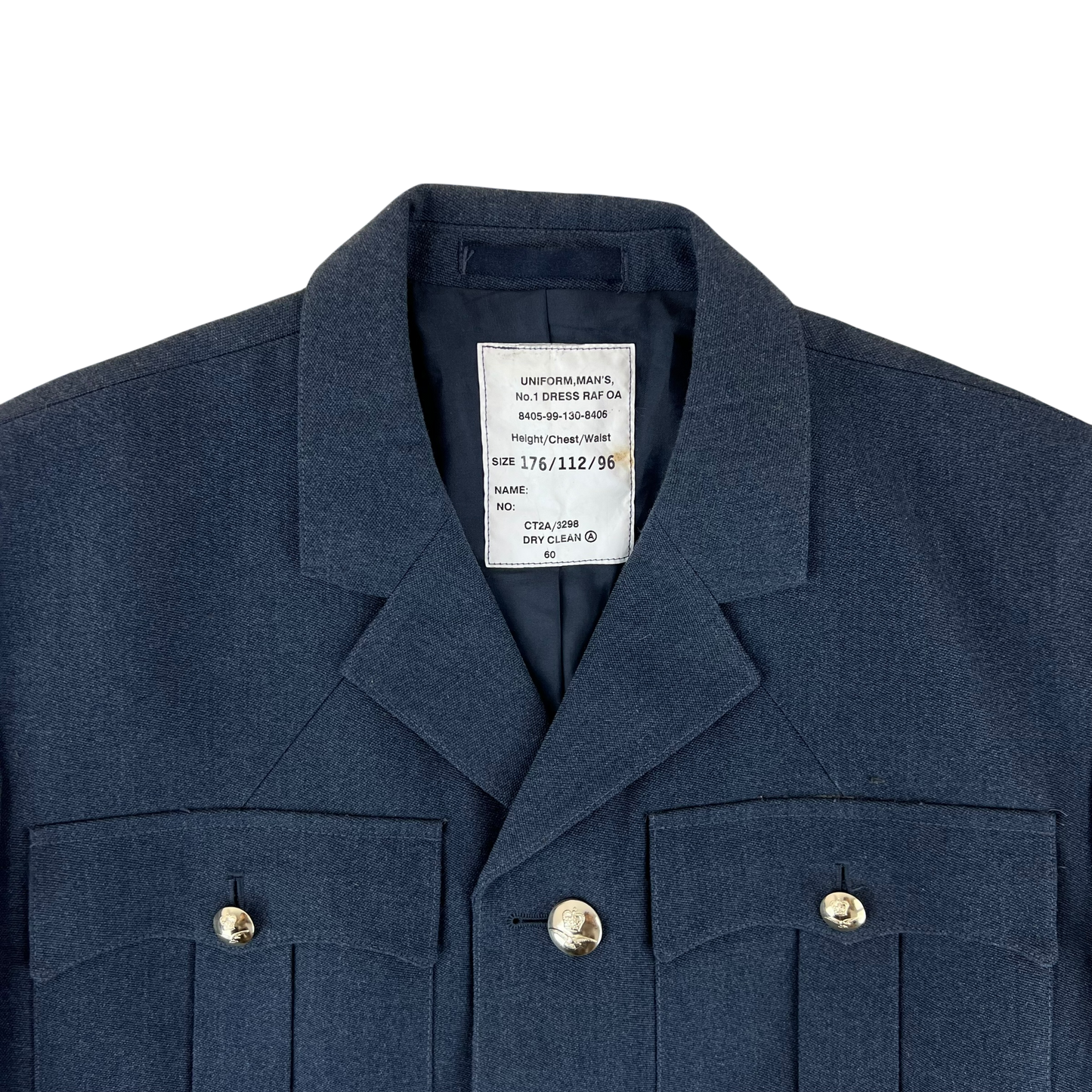 British Air Force RAF No. 1 O.A. Dress Jacket - Large 172/112