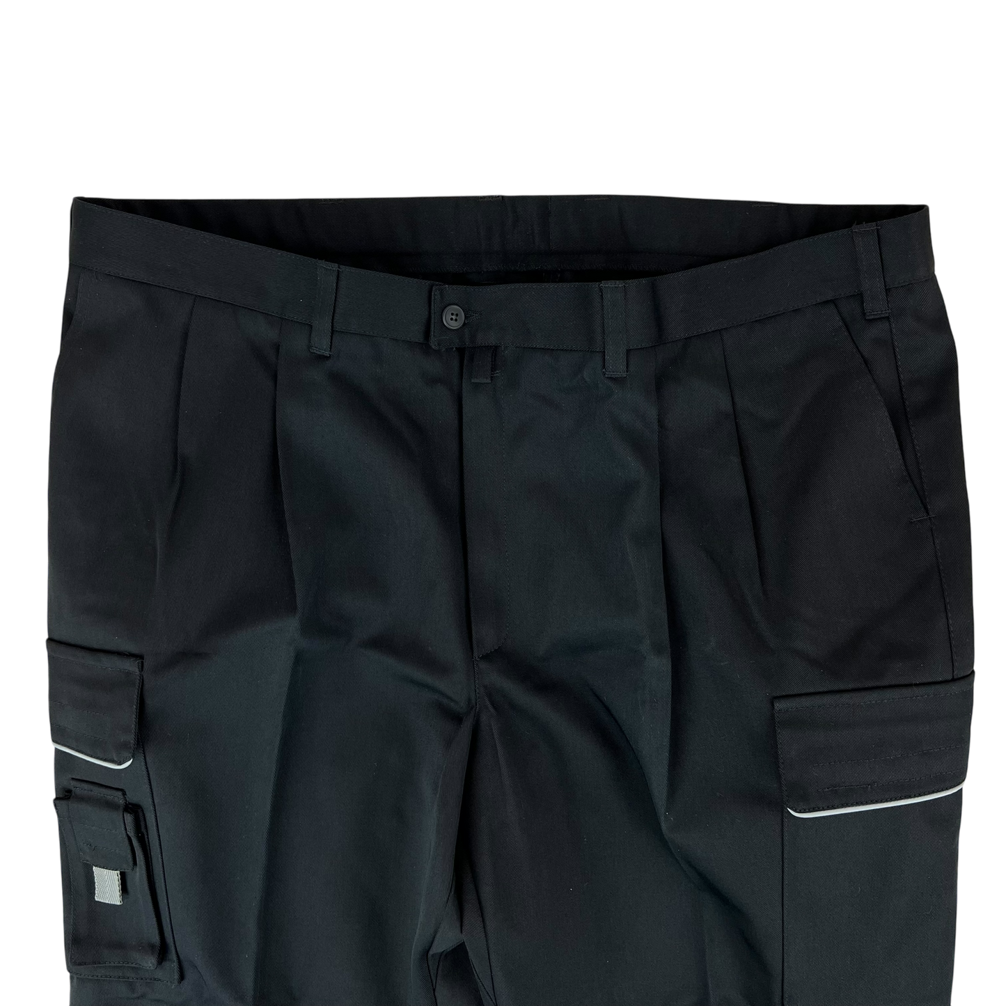 Finnish Navy M83 Black Work Trousers - W43 L33.5