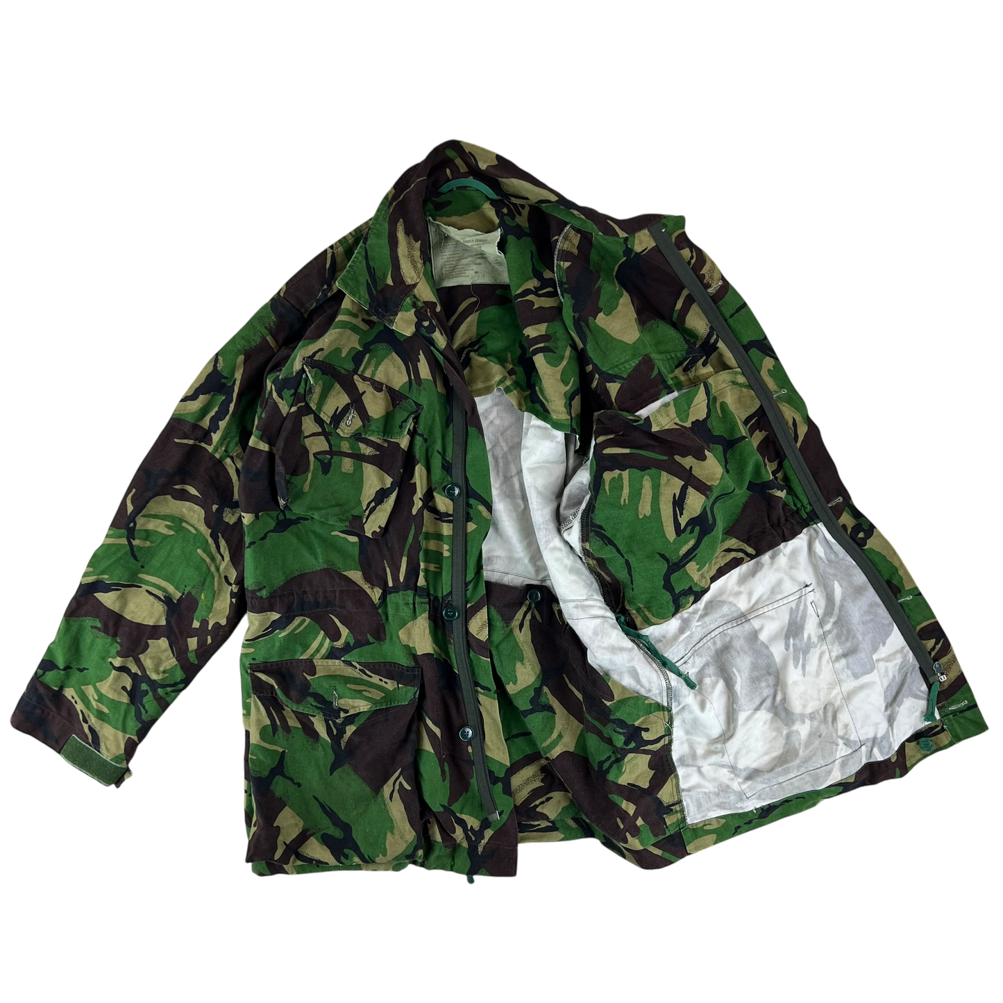 British Army 84 Pattern Woodland DPM Camo Combat Smock - Large 180/112