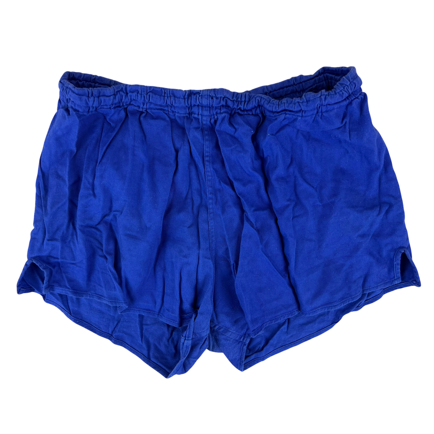 West German Army Cotton PTI Blue Swim Shorts - X Small