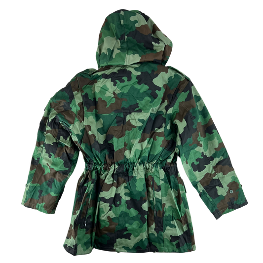 Serbian Army M93 Oak Leaf Camouflage Parka w/ Thermal Liner - Medium 172/100