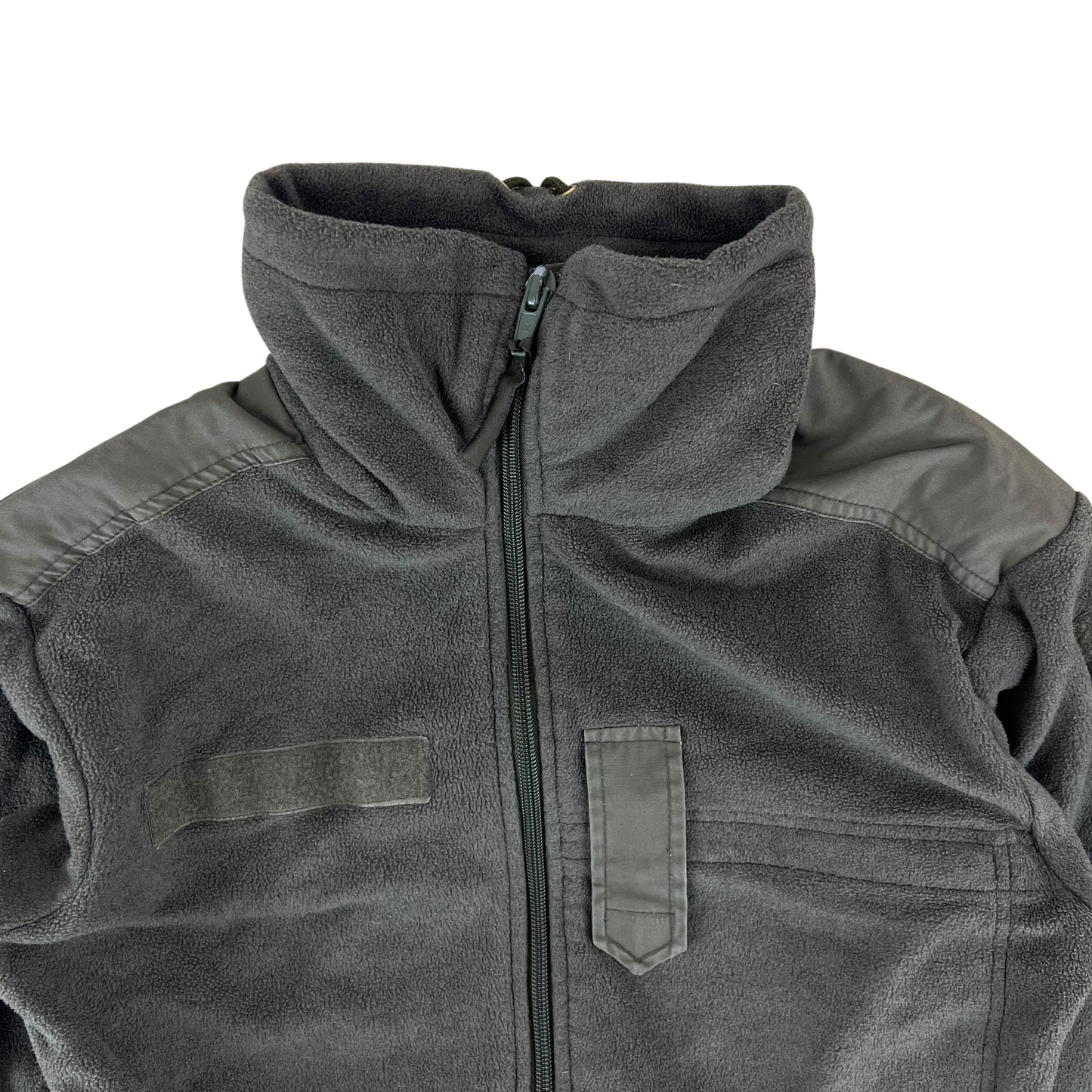 Austrian Army Olive Fleece Cardigan - Small 88-92 III/IV