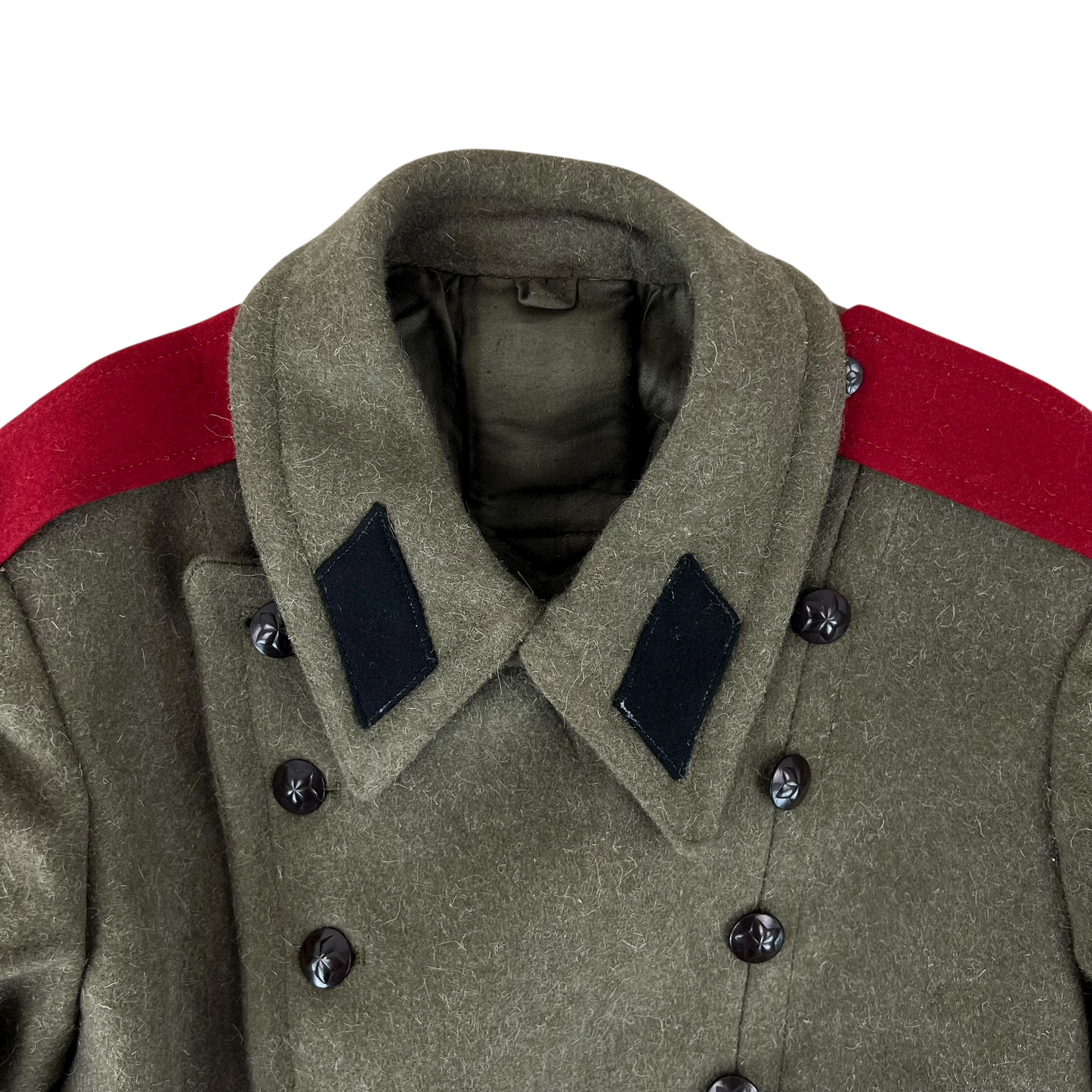 Bulgarian People's Army Khaki Wool Greatcoat - Small