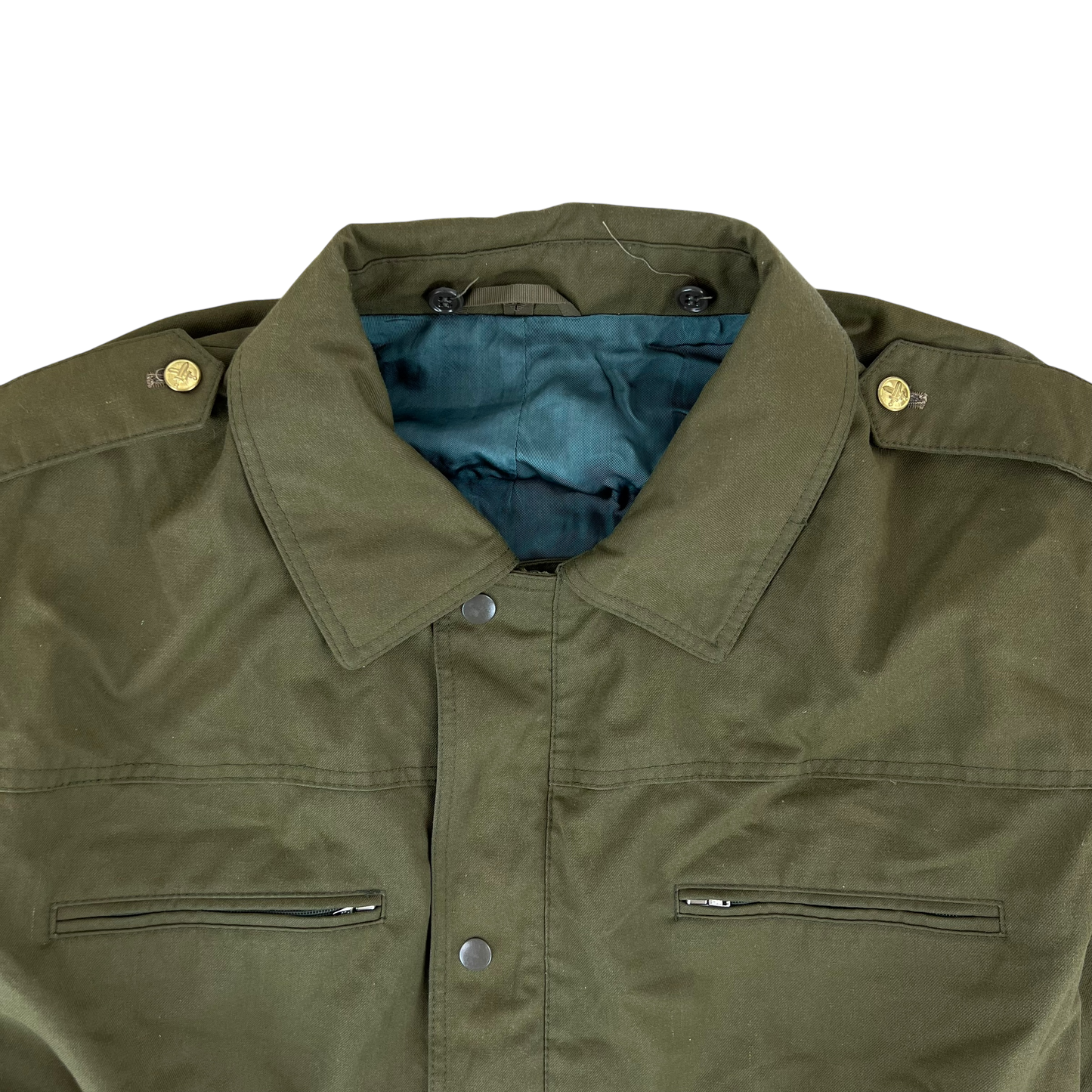 Czechoslovak Army M85 Guard's Coat Olive Green - Large
