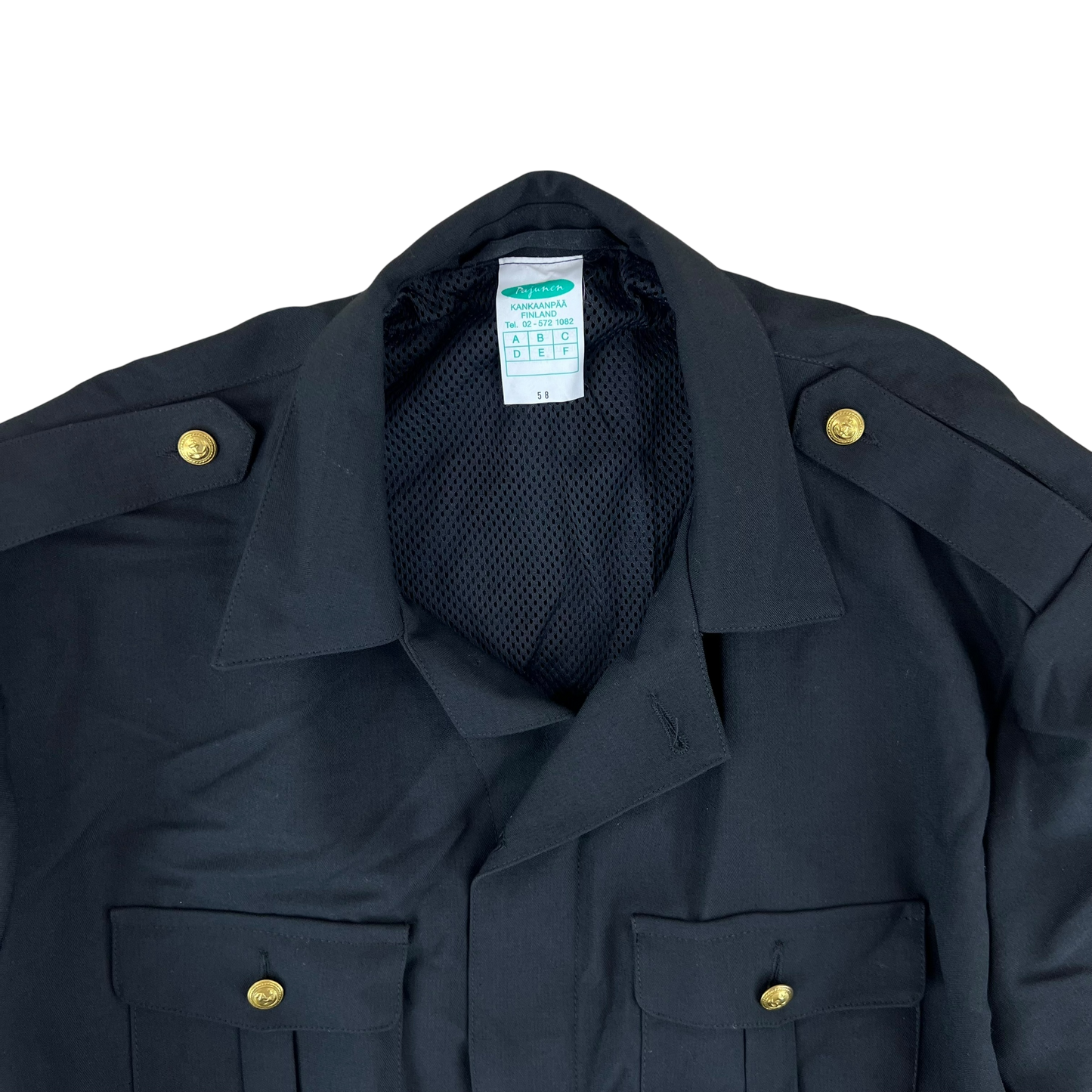 Finnish Navy M83 Summer Service Uniform Dress Jacket - X Large