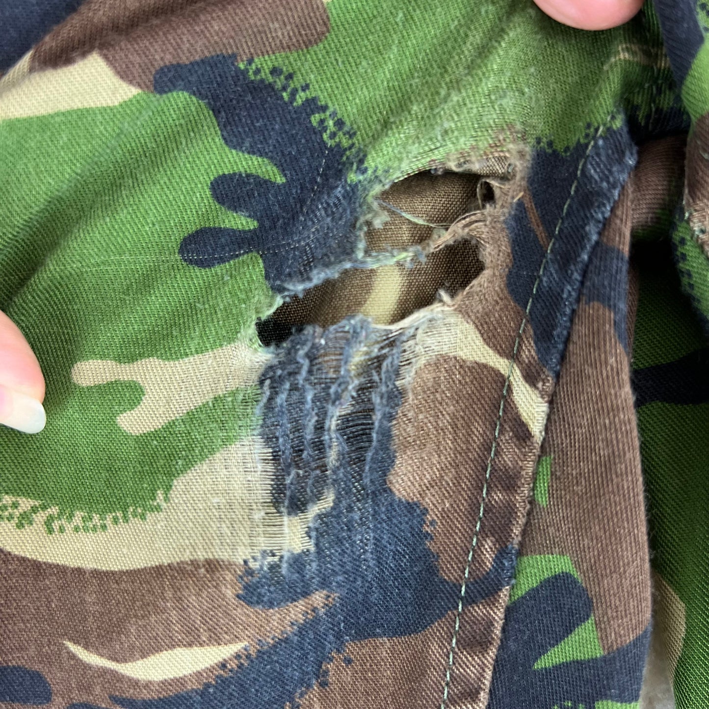 British Army S95 DPM Camouflage Combat Trousers - W31 L33