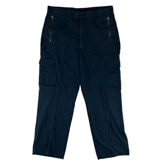 British Police MoD Black Utility Trousers - W36 L29