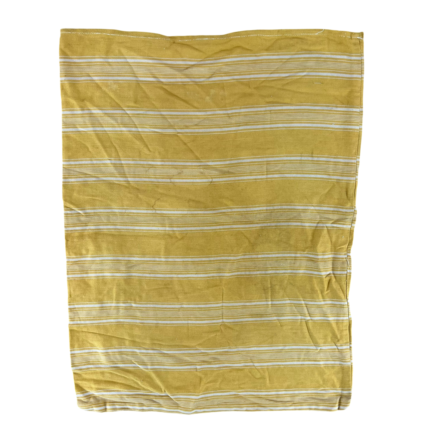 Finnish Army WW2 Pillow Case - Yellow Stripe Pattern