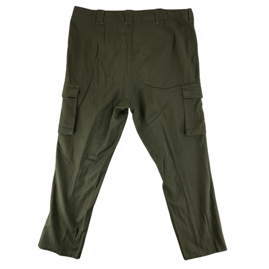 Austrian Army Olive Green Fatigue Trousers - W42 L30