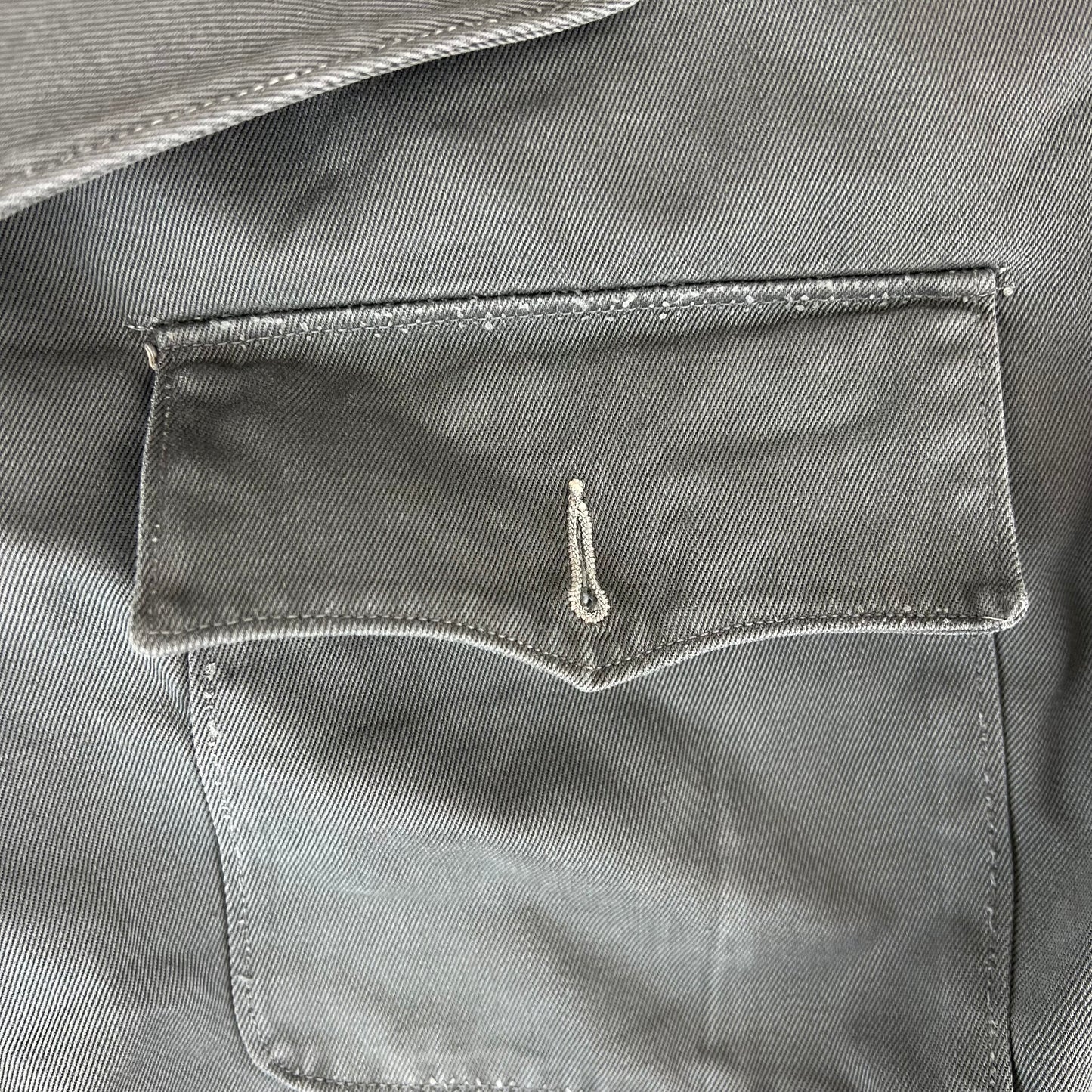 US Navy WW2 Chief Petty Officer's Grey Working Jacket - Medium