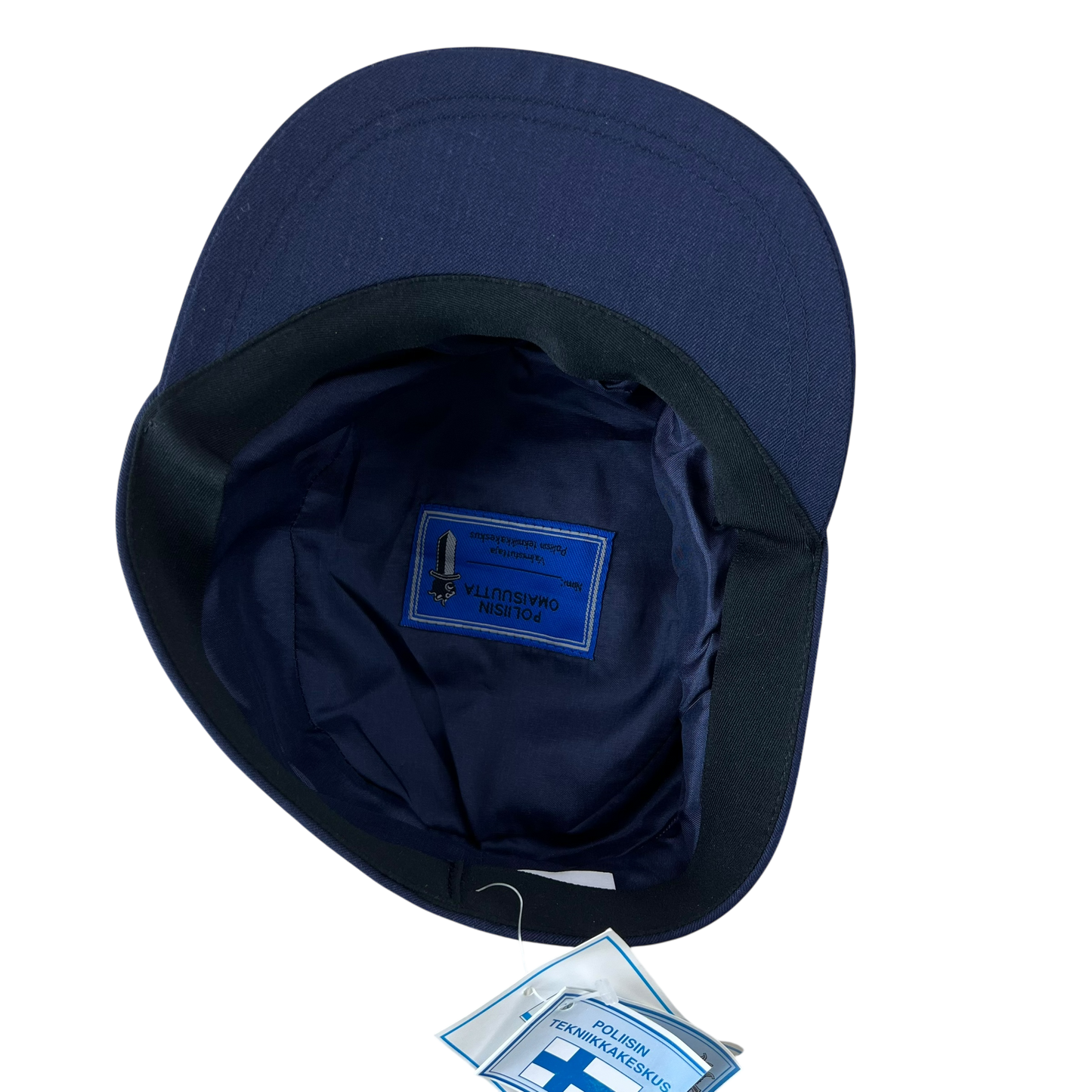 Finnish Police Summer Cap w/ Badge - Medium 57cm