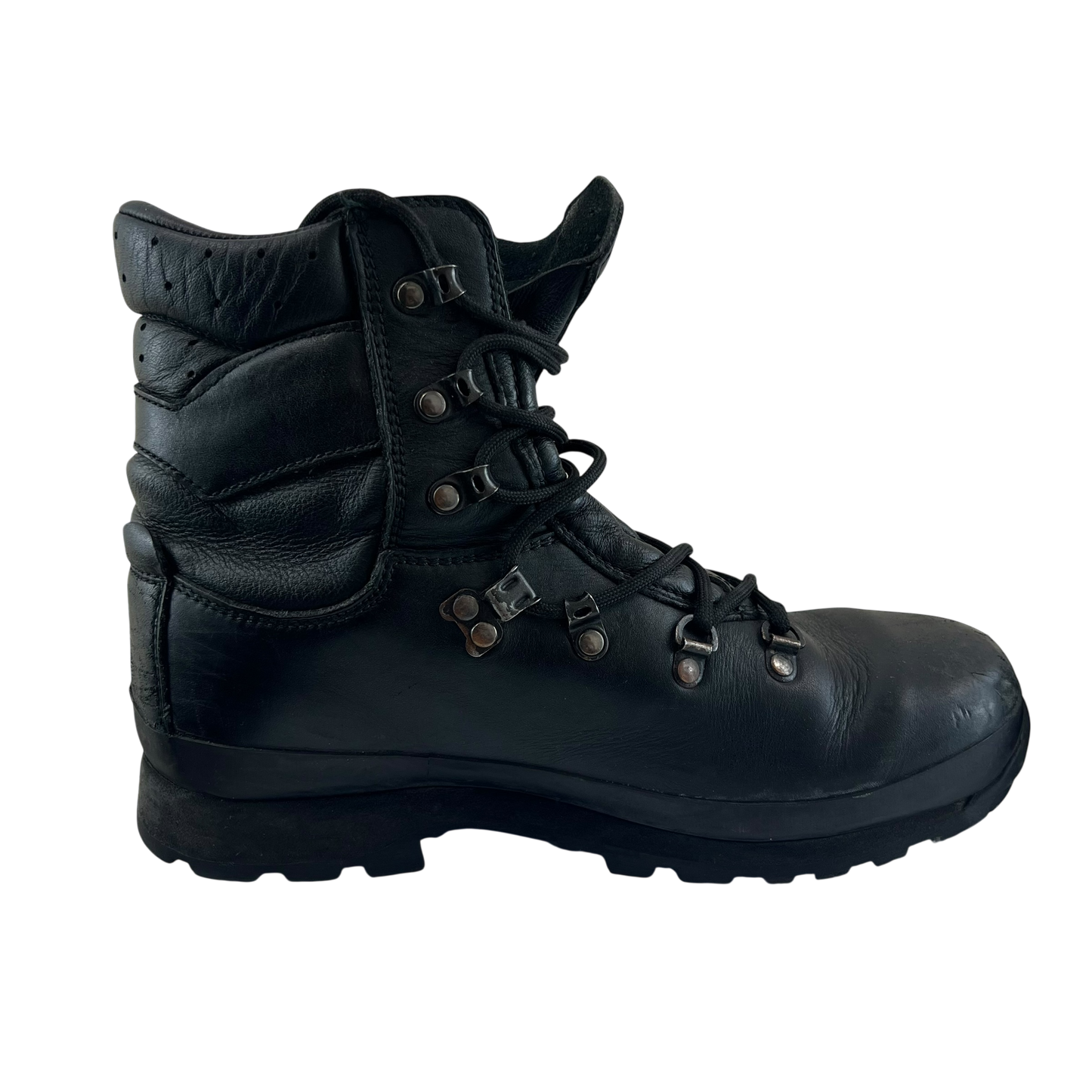 British Army Altberg Defender Black Combat Boots - Size 7L