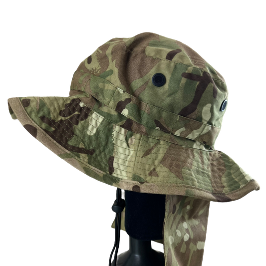 British Army MTP Camouflage Boonie Bush Hat - Medium 58cm