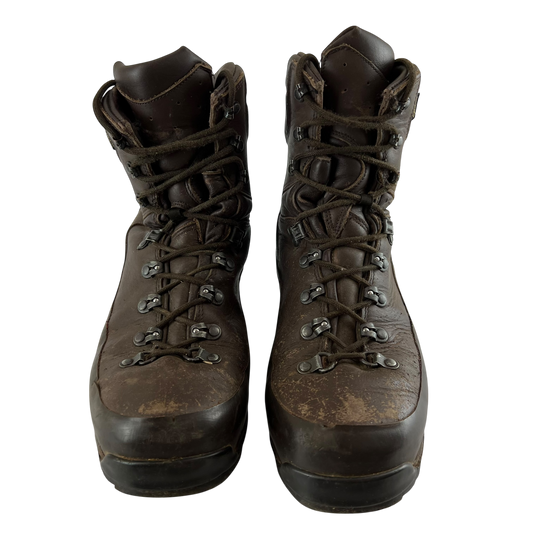 British Army Iturri Brown Cold Wet Weather Combat Boots - Size 10L