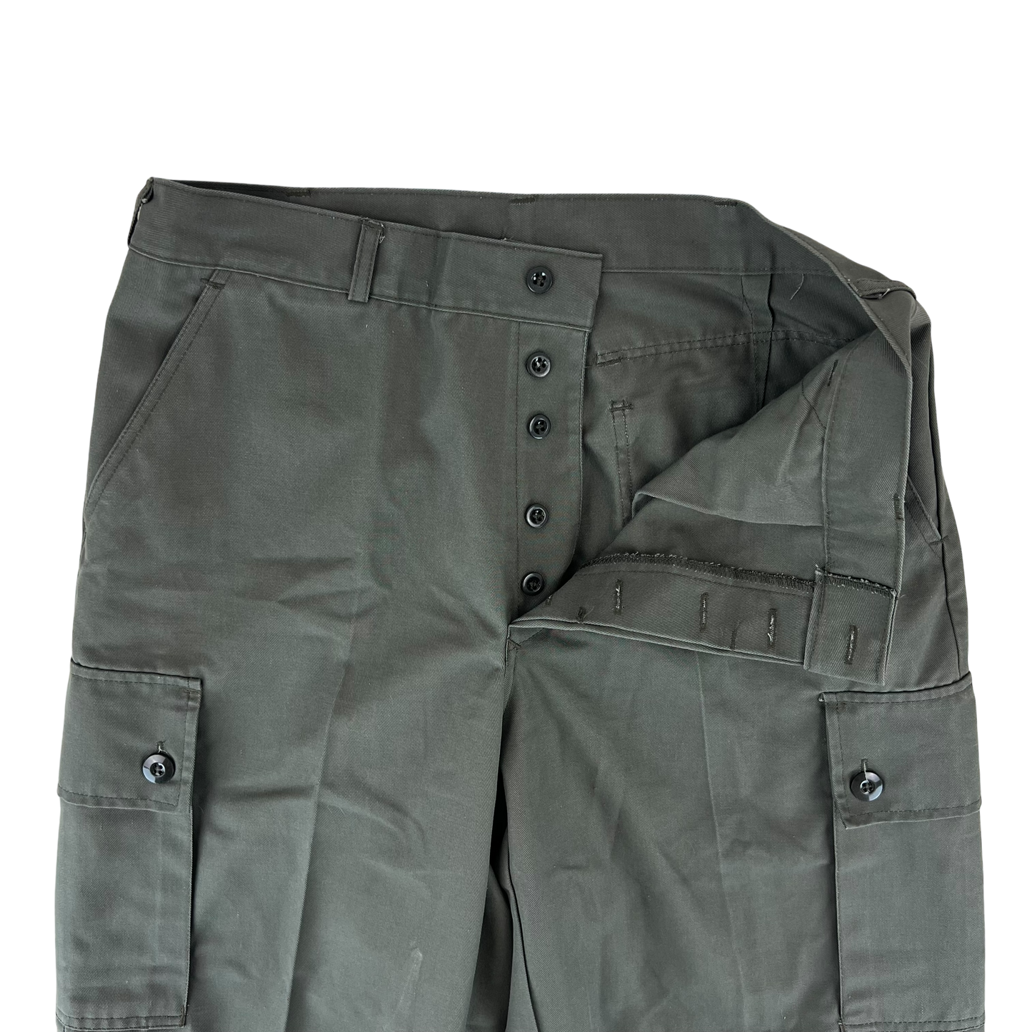 Dutch Air Force Grey Combat Trousers - W35 L30.5