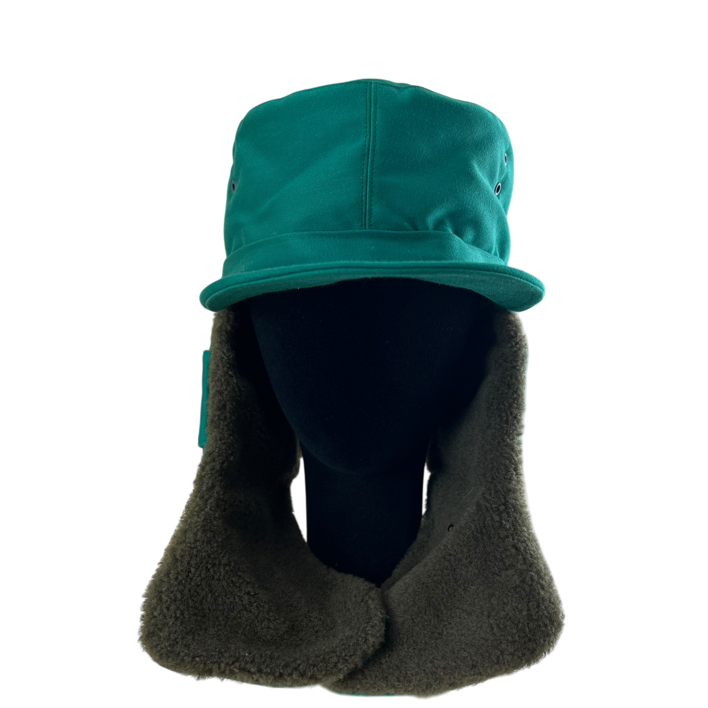 Austrian Army Green Cold Weather Winter Trapper Cap - Medium 58cm